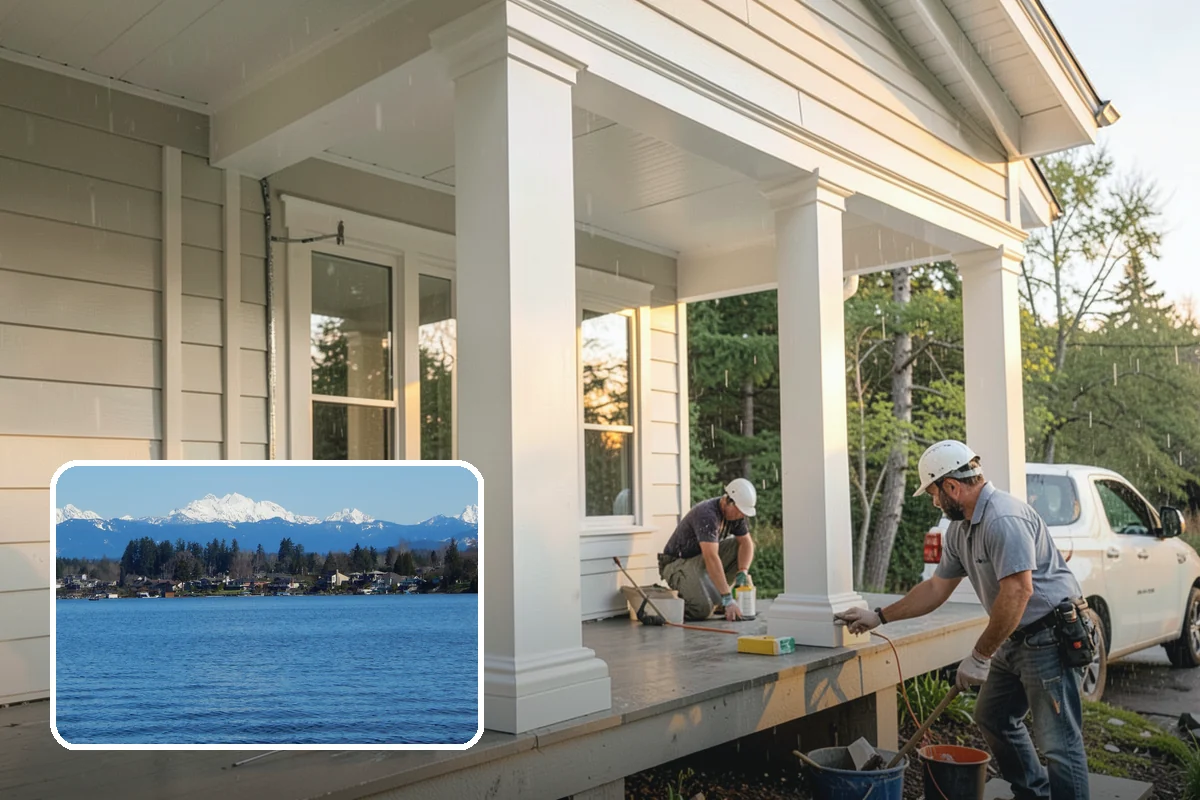 ADA Bathroom Remodeling in Lake Stevens, Snohomish County, WA - Improves safety with grab bars and clearances