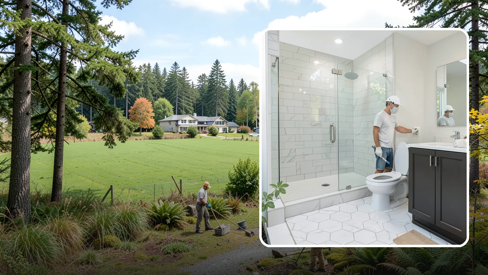 ADA Bathroom Remodeling in Lyman, Skagit County, WA - ADA bathroom remodeling adapts your space for safe, accessible use by everyone.