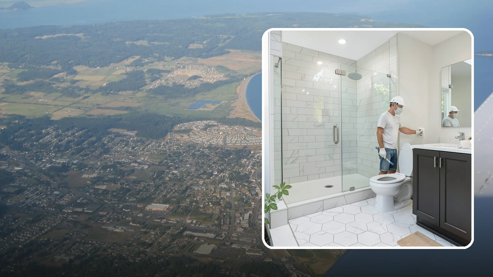 ADA Bathroom Remodeling in Oak Harbor, Island County, WA - ADA bathroom remodeling adapts your space for safe, accessible use by everyone.