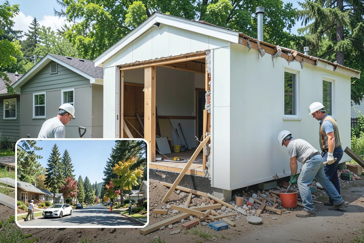 ADA Bathroom Remodeling in Orting, Pierce County, WA - Improves safety with grab bars and clearances