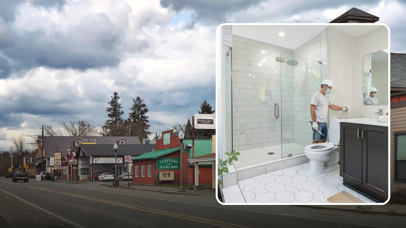 ADA Bathroom Remodeling in Roy, Pierce County, WA - ADA bathroom remodeling adapts your space for safe, accessible use by everyone.