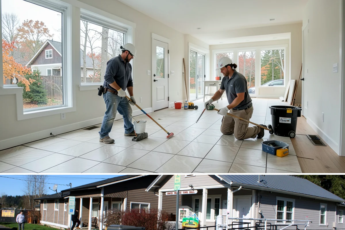 ADA Bathroom Remodeling in South Prairie, Pierce County, WA - Accessibility upgrades are wise to complete before winter, when wet, icy conditions raise the stakes on bathroom safety.