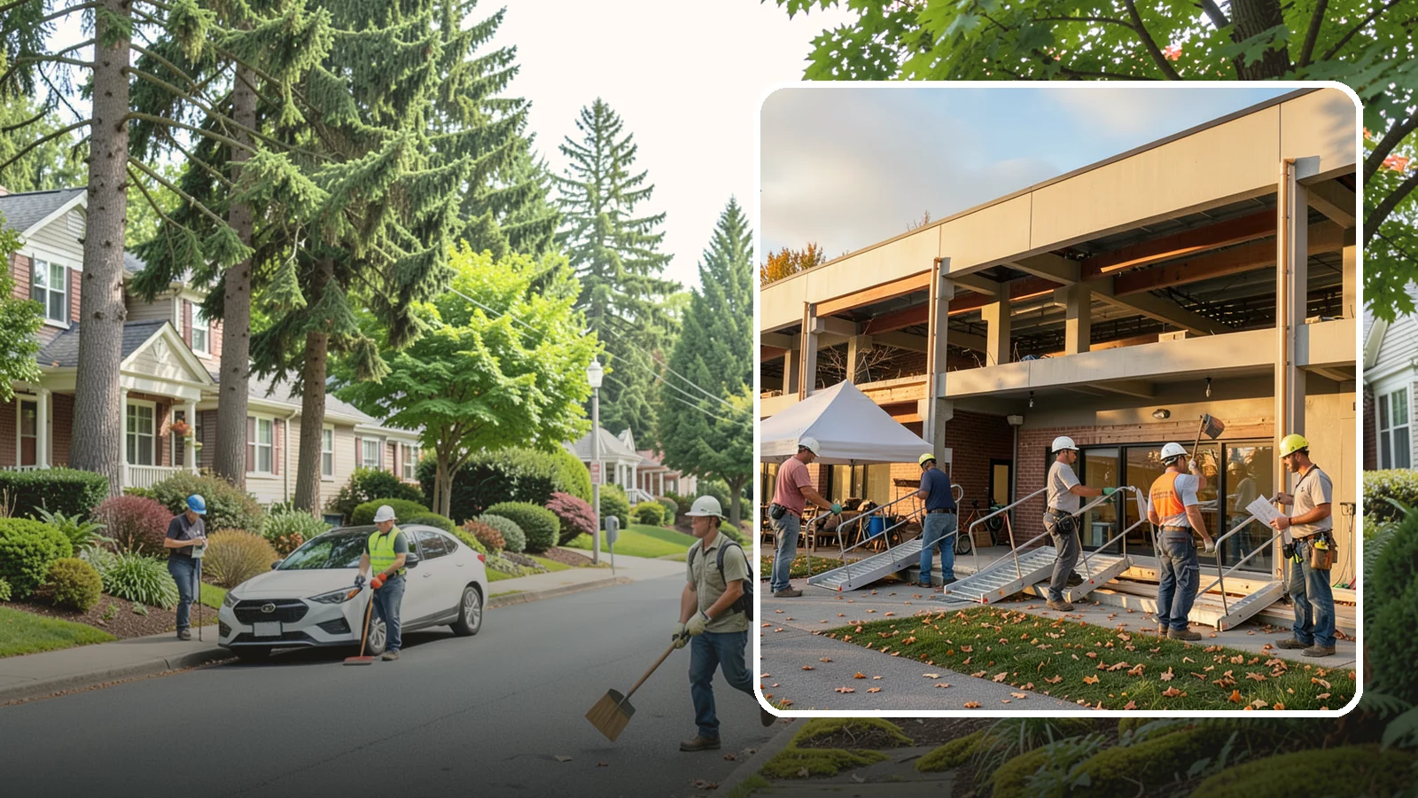ADA Commercial Compliance in Beaux Arts Village, King County, WA - Upgrades that bring commercial properties into ADA and accessibility code compliance.