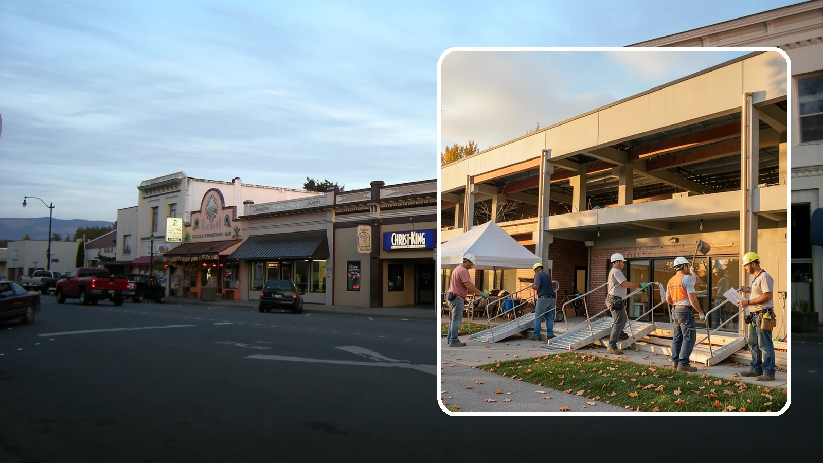 ADA Commercial Compliance in Burlington, Skagit County, WA - Upgrades that bring commercial properties into ADA and accessibility code compliance.