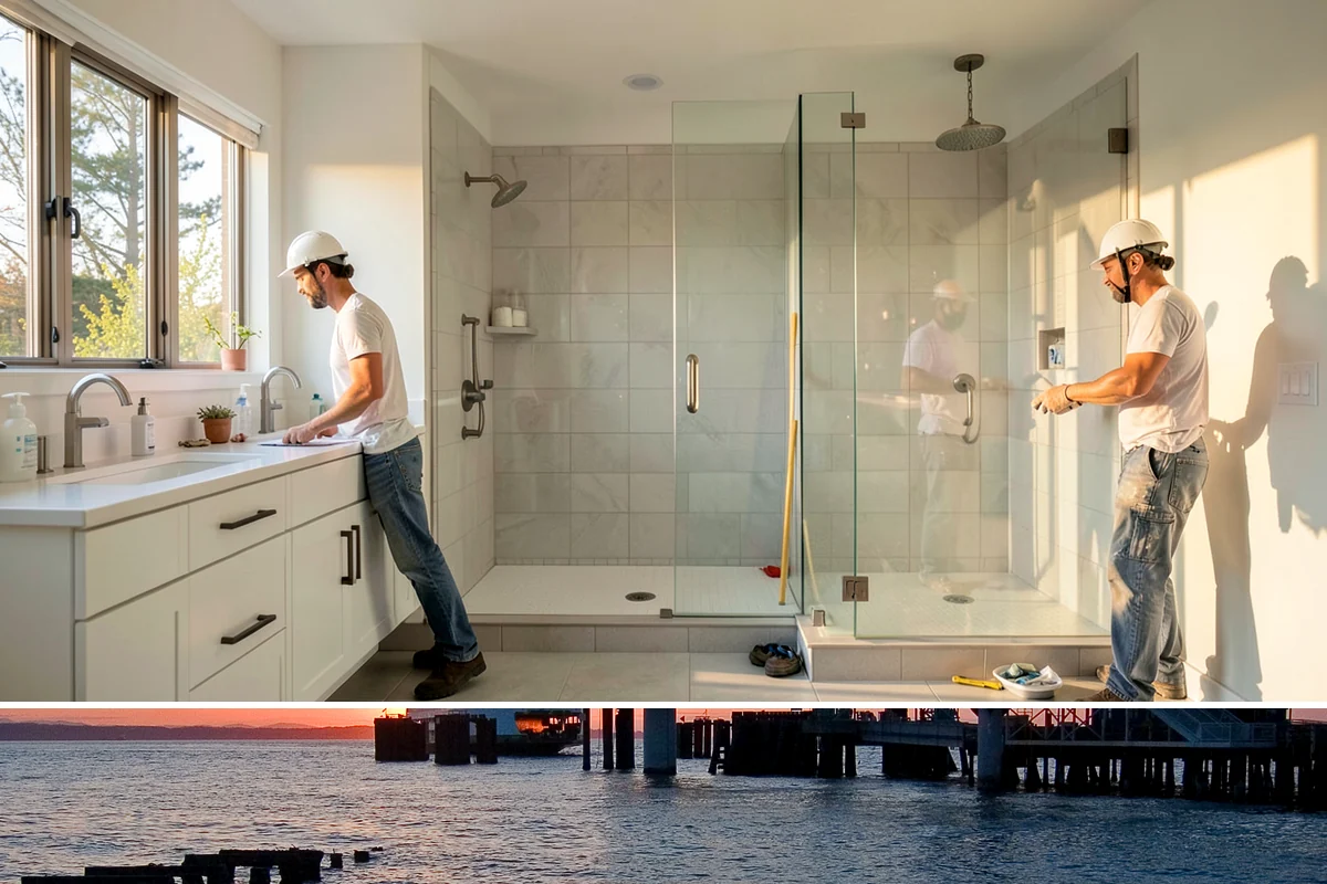 ADA Commercial Compliance in Edmonds, Snohomish County, WA - Interior accessibility upgrades run year-round, while exterior ramps and parking work are best scheduled for dry weather.