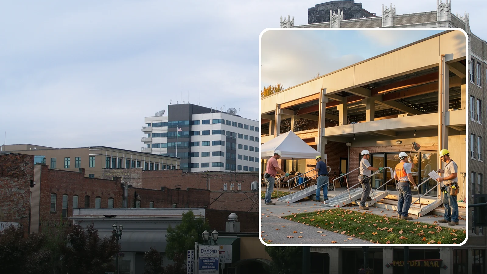 ADA Commercial Compliance in Everett, Snohomish County, WA - Upgrades that bring commercial properties into ADA and accessibility code compliance.