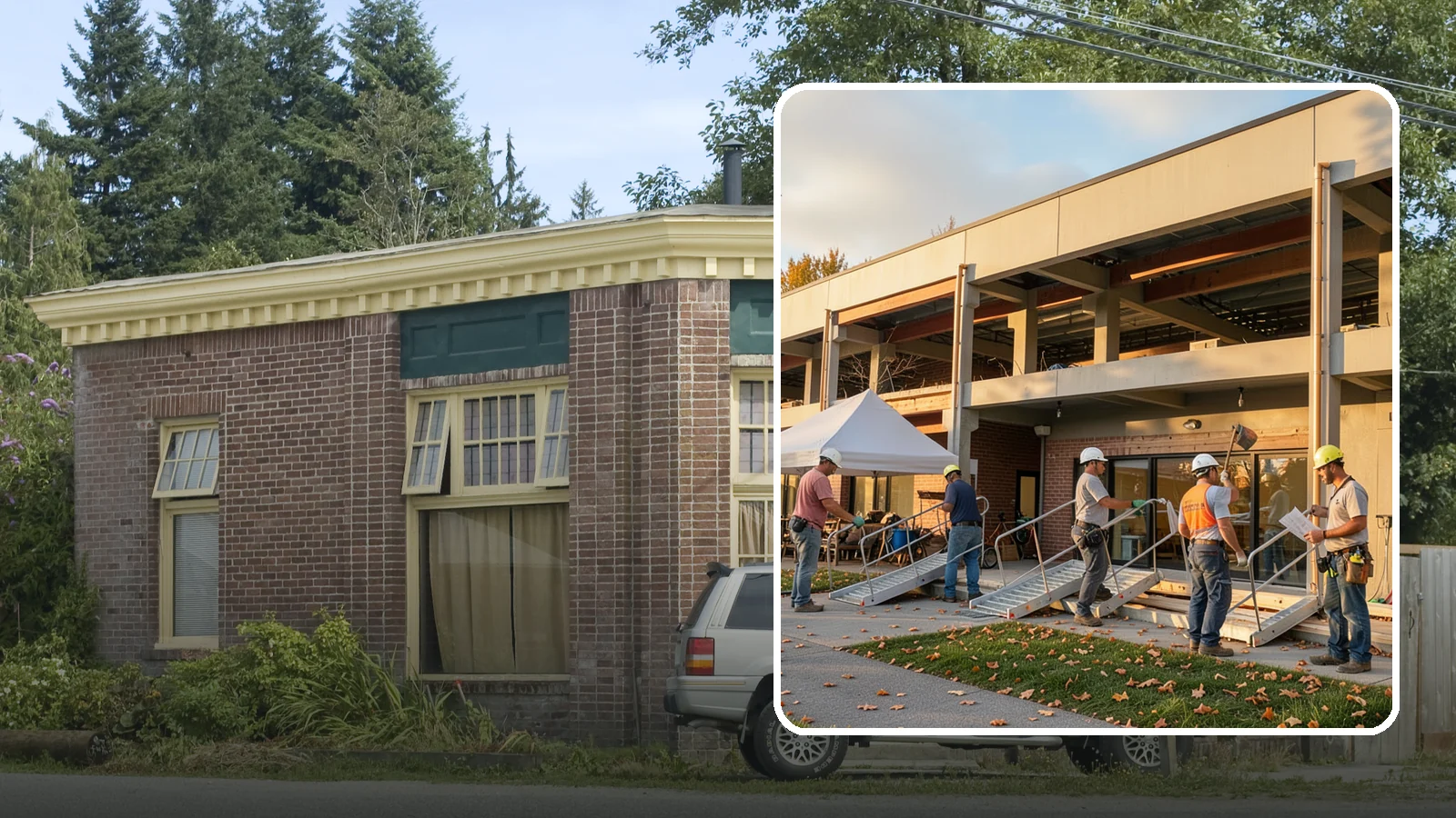 ADA Commercial Compliance in Hamilton, Skagit County, WA - Upgrades that bring commercial properties into ADA and accessibility code compliance.