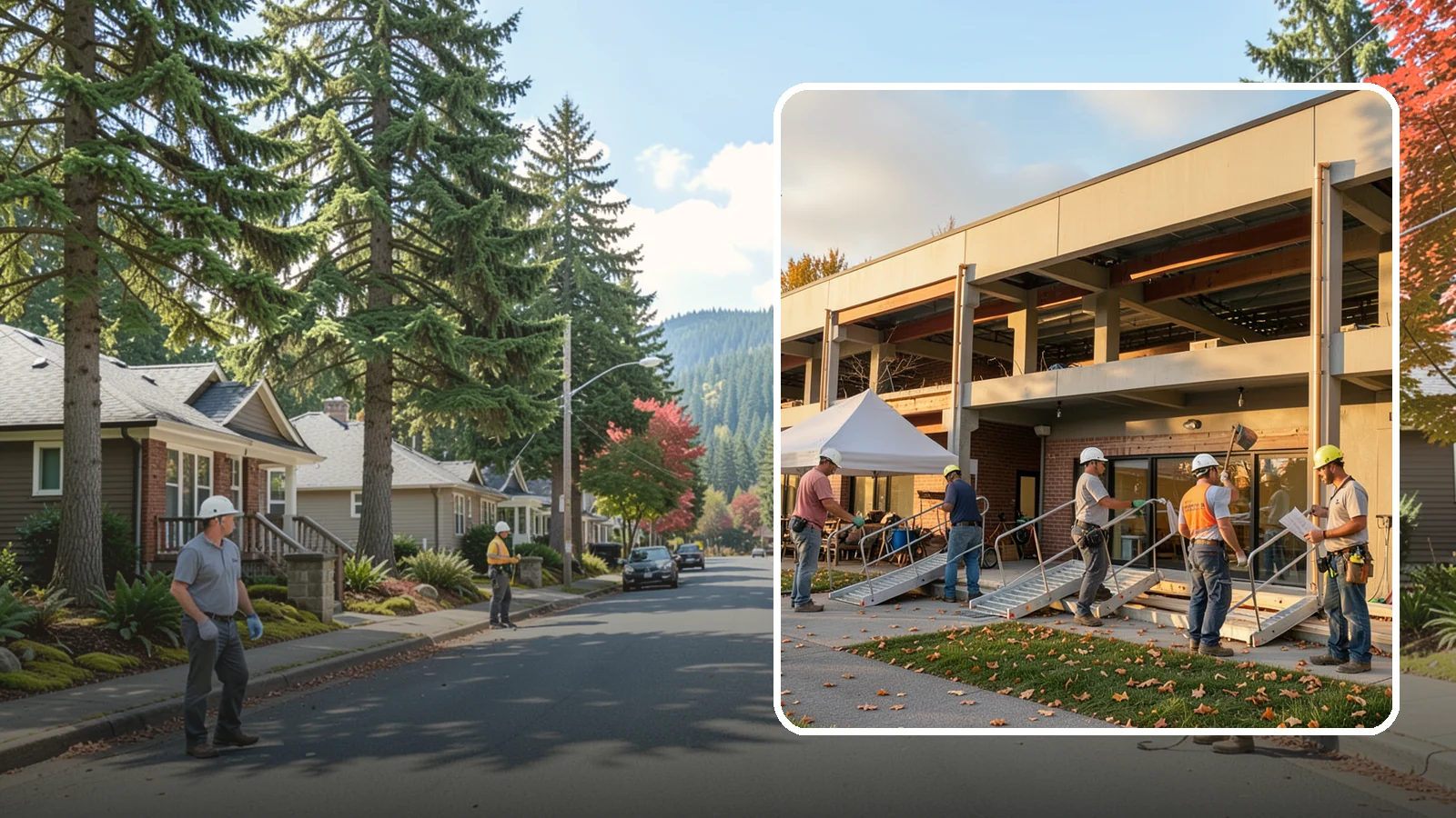 ADA Commercial Compliance in Hunts Point, King County, WA - Upgrades that bring commercial properties into ADA and accessibility code compliance.