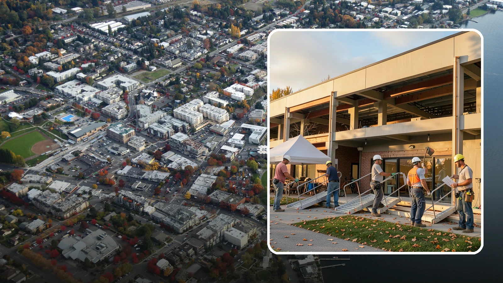 ADA Commercial Compliance in Kirkland, King County, WA - Upgrades that bring commercial properties into ADA and accessibility code compliance.