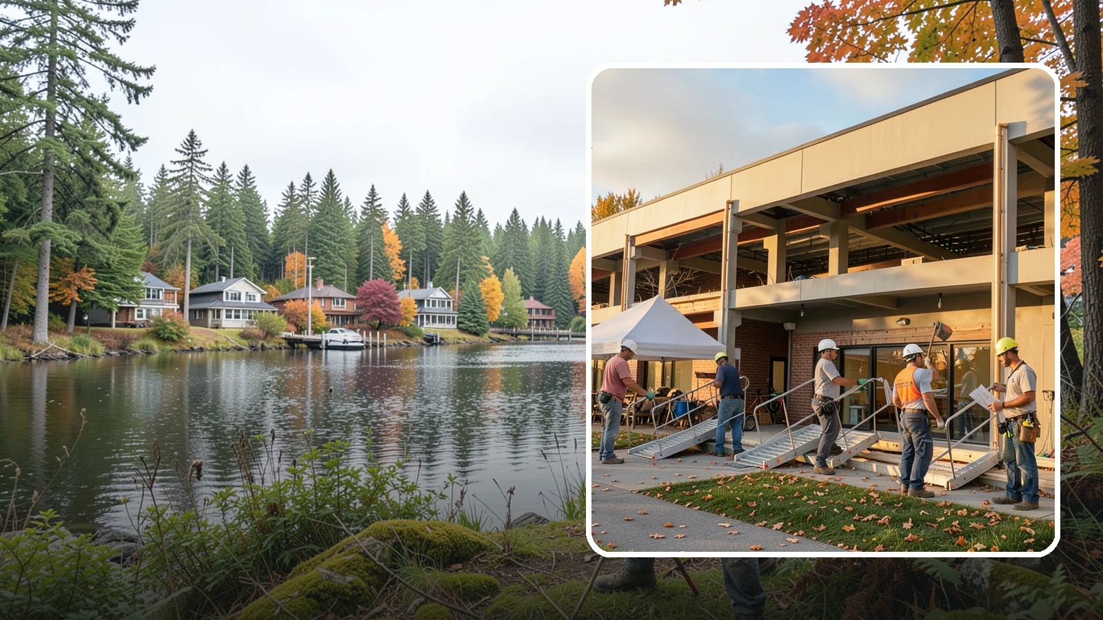 ADA Commercial Compliance in La Conner, Skagit County, WA - Upgrades that bring commercial properties into ADA and accessibility code compliance.
