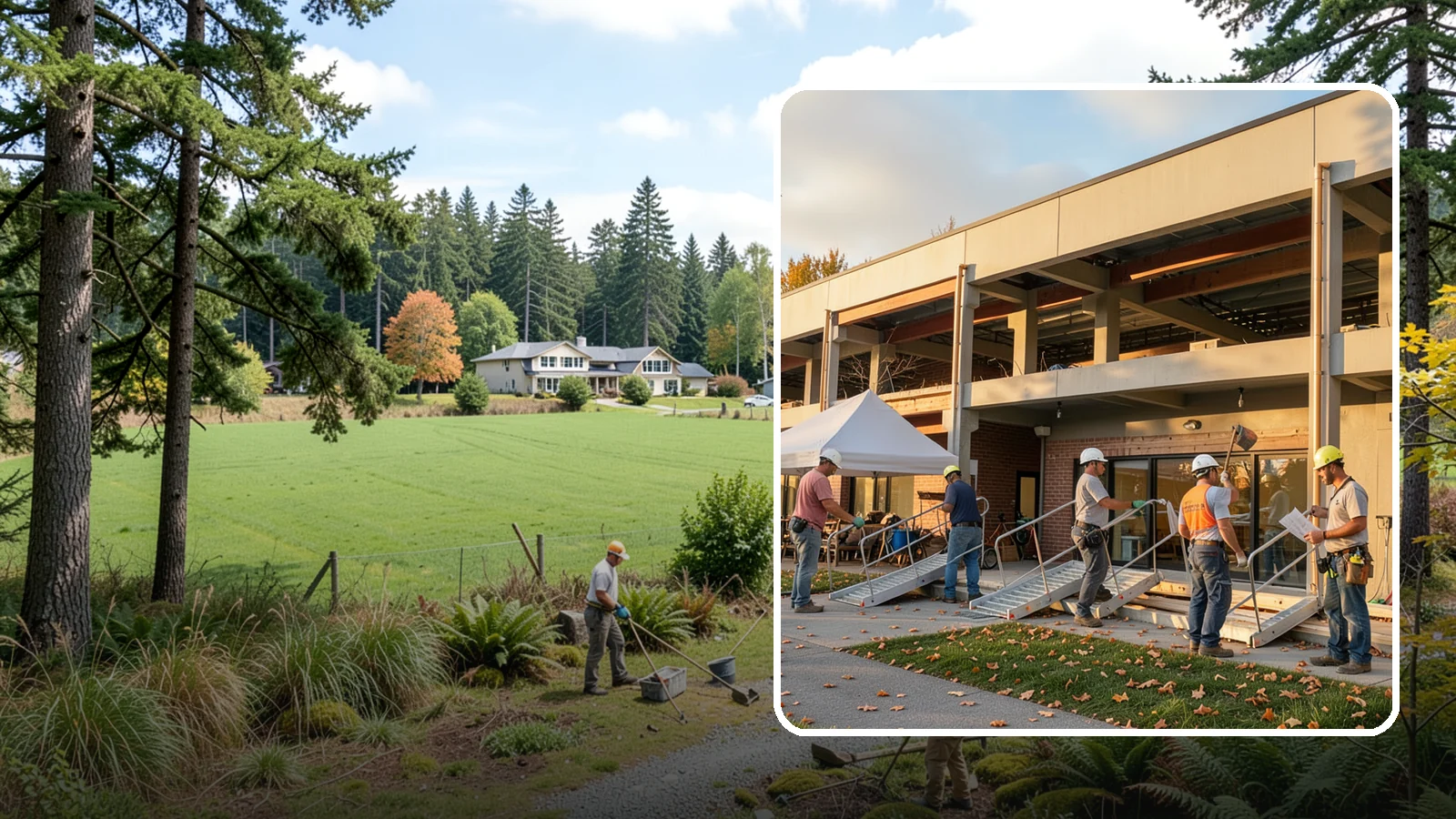 ADA Commercial Compliance in Lyman, Skagit County, WA - Upgrades that bring commercial properties into ADA and accessibility code compliance.
