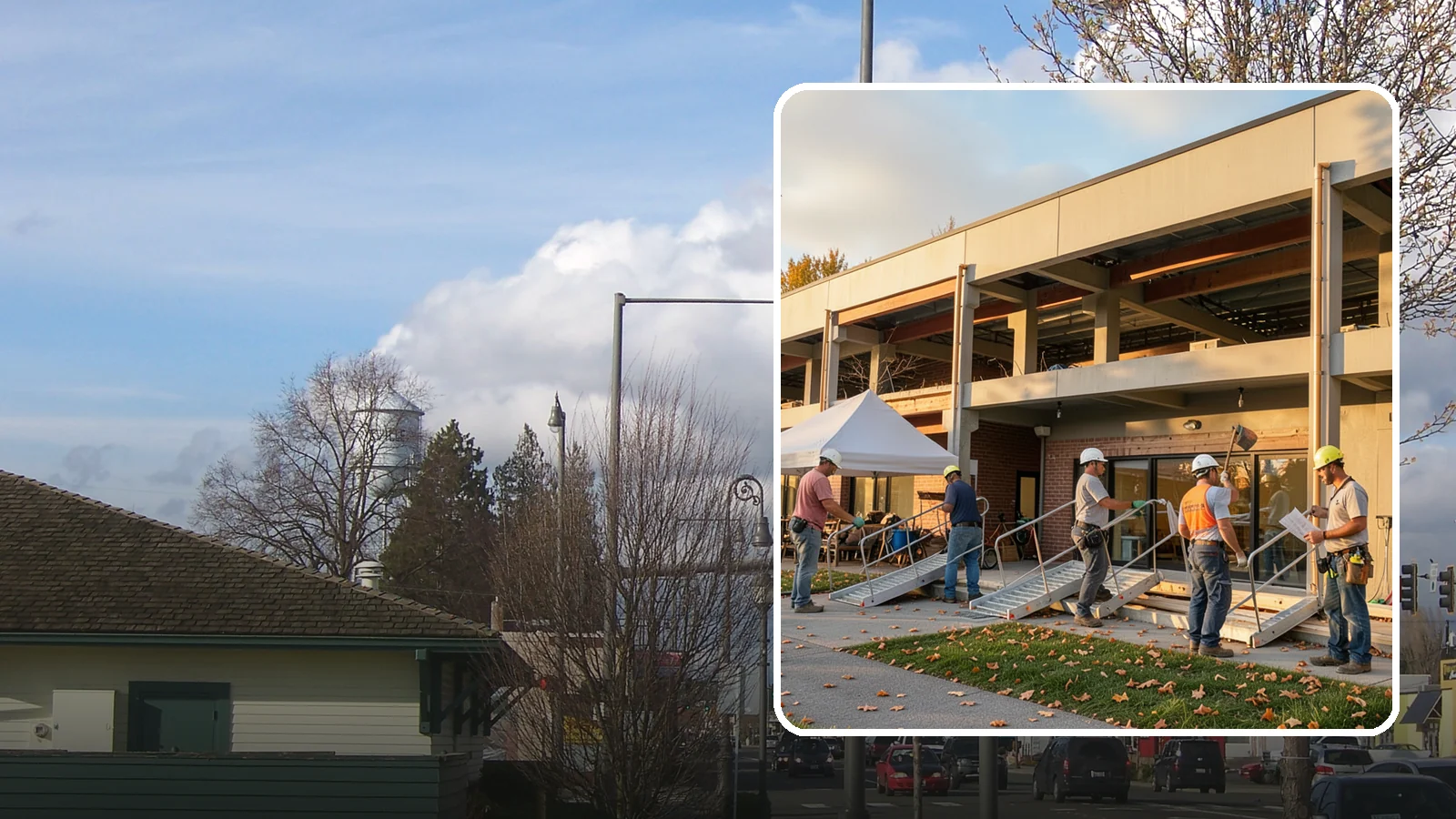 ADA Commercial Compliance in Marysville, Snohomish County, WA - Upgrades that bring commercial properties into ADA and accessibility code compliance.