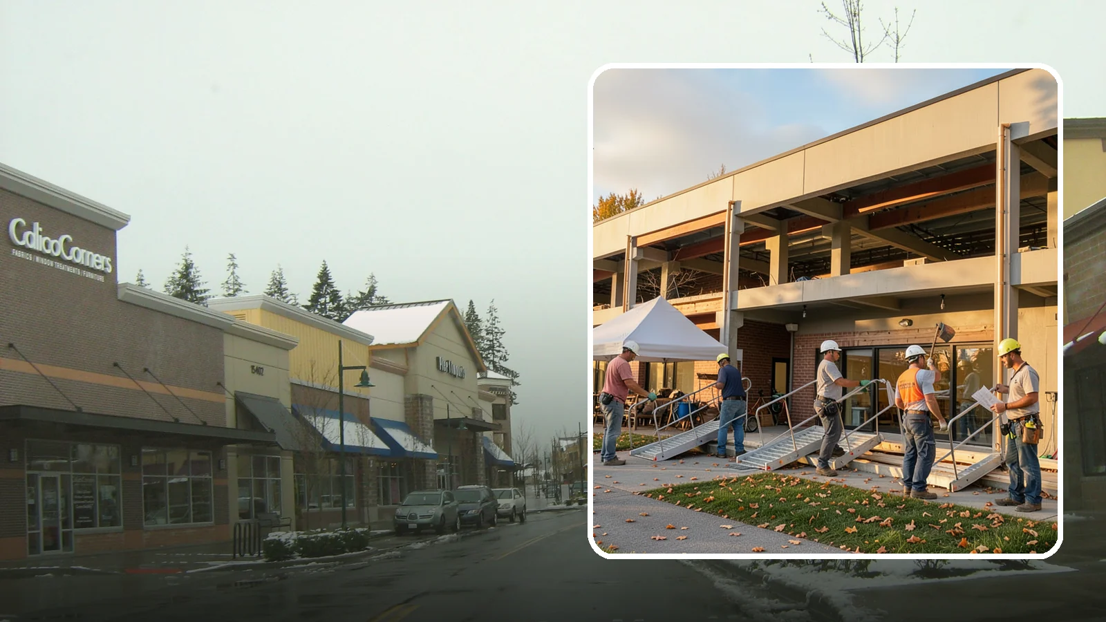 ADA Commercial Compliance in Mill Creek, Snohomish County, WA - Upgrades that bring commercial properties into ADA and accessibility code compliance.