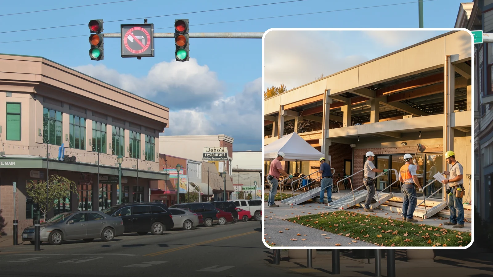 ADA Commercial Compliance in Monroe, Snohomish County, WA - Upgrades that bring commercial properties into ADA and accessibility code compliance.