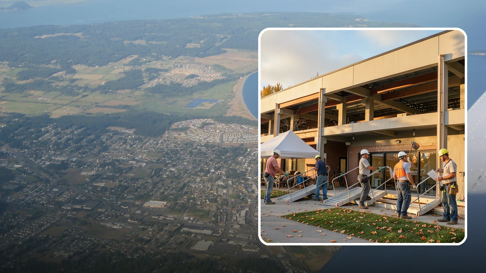 ADA Commercial Compliance in Oak Harbor, Island County, WA - Upgrades that bring commercial properties into ADA and accessibility code compliance.