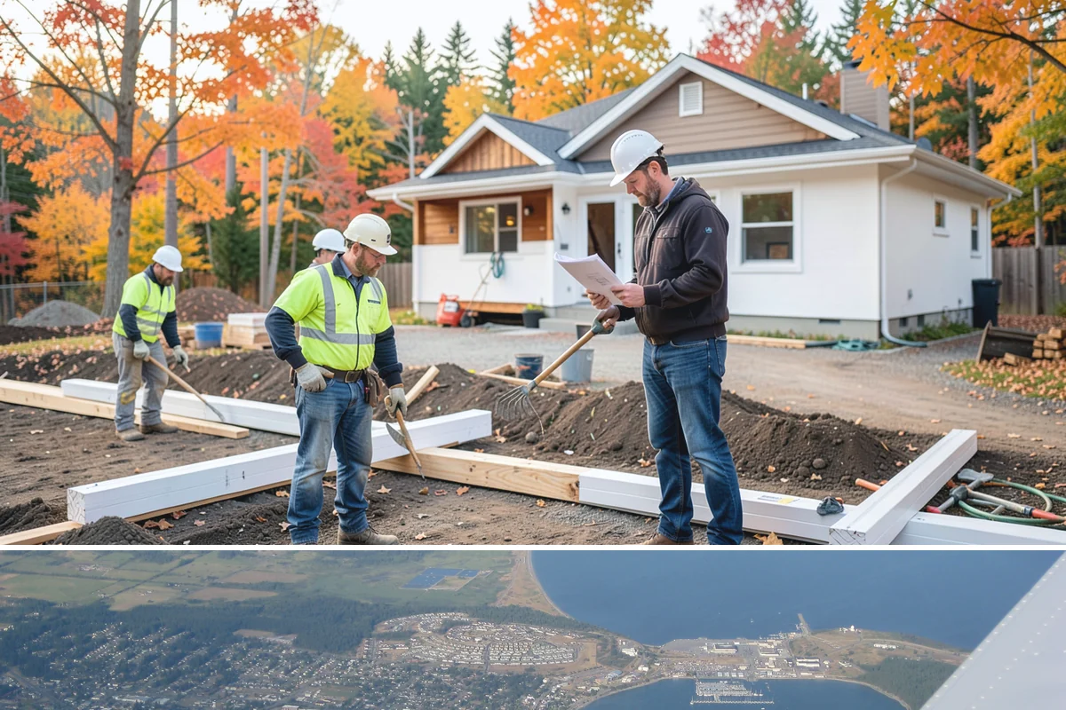 ADA Commercial Compliance in Oak Harbor, Island County, WA - Interior accessibility upgrades run year-round, while exterior ramps and parking work are best scheduled for dry weather.