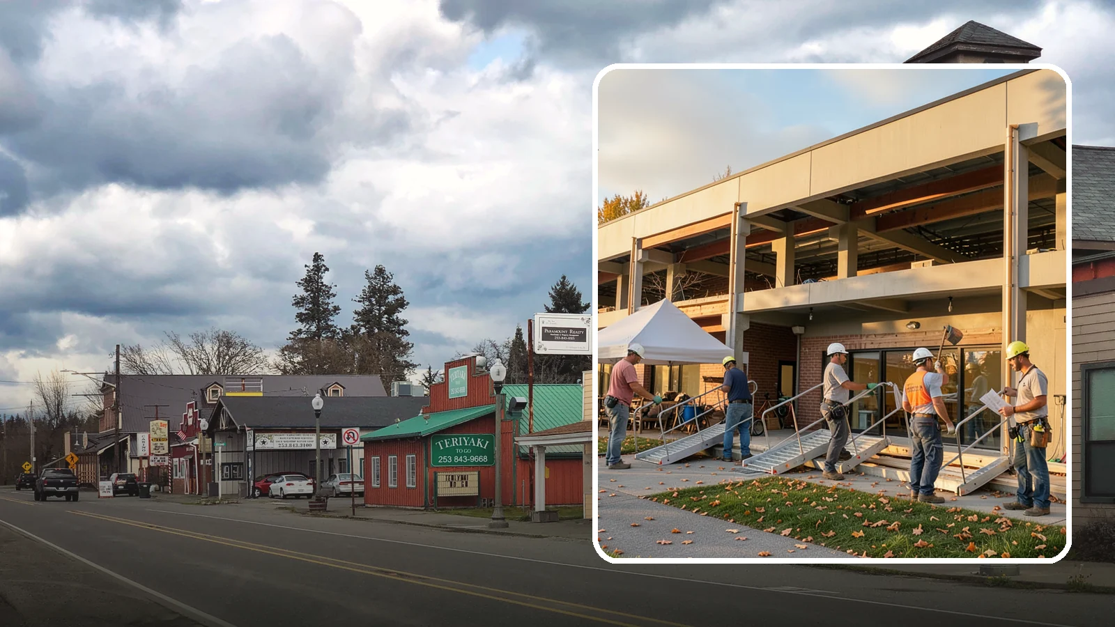 ADA Commercial Compliance in Roy, Pierce County, WA - Upgrades that bring commercial properties into ADA and accessibility code compliance.