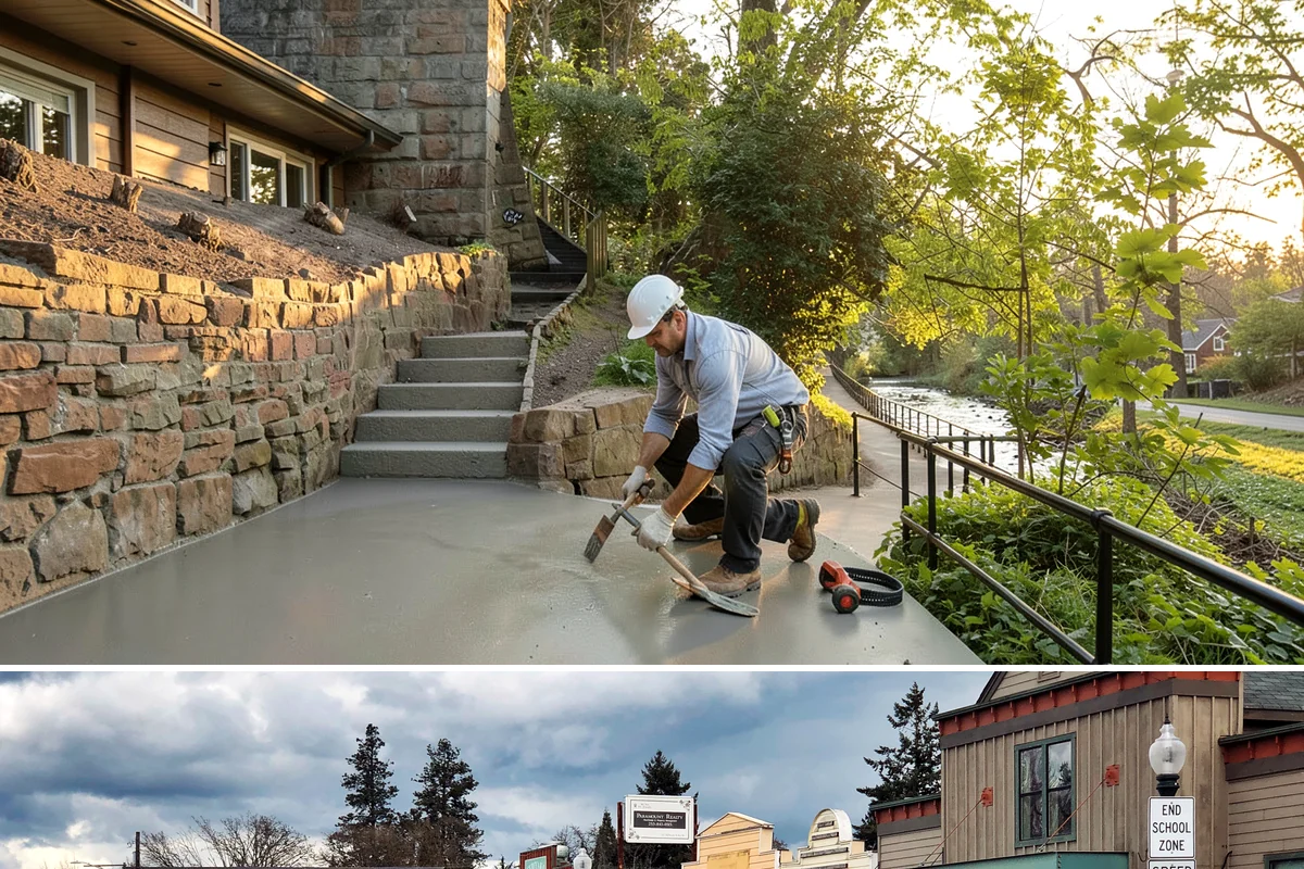 ADA Commercial Compliance in Roy, Pierce County, WA - Interior accessibility upgrades run year-round, while exterior ramps and parking work are best scheduled for dry weather.