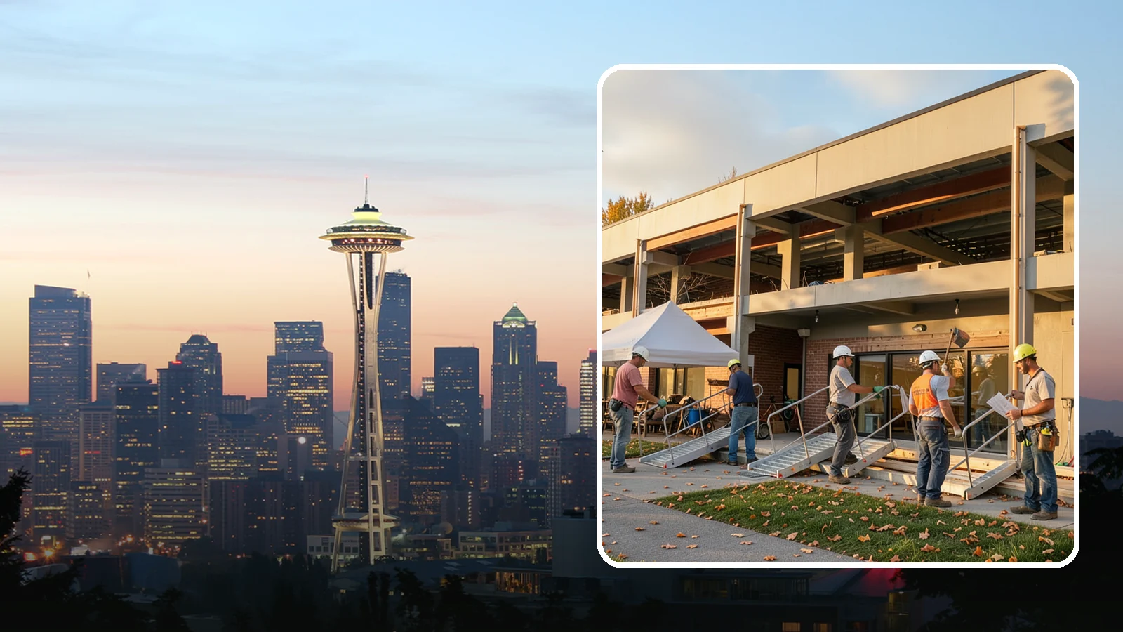 ADA Commercial Compliance in Seattle, King County, WA - Upgrades that bring commercial properties into ADA and accessibility code compliance.