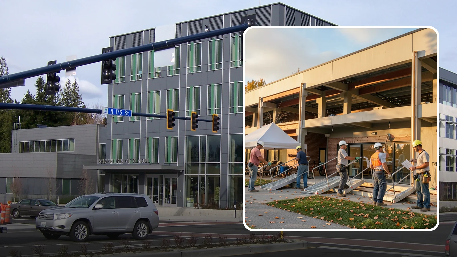 ADA Commercial Compliance in Shoreline, King County, WA - Upgrades that bring commercial properties into ADA and accessibility code compliance.