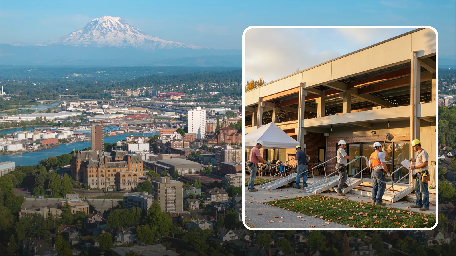 ADA Commercial Compliance in Tacoma, Pierce County, WA - Upgrades that bring commercial properties into ADA and accessibility code compliance.