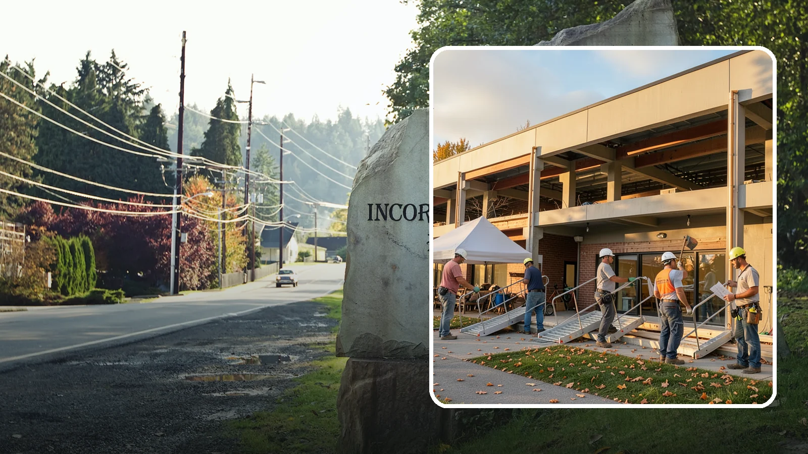 ADA Commercial Compliance in Wilkeson, Pierce County, WA - Upgrades that bring commercial properties into ADA and accessibility code compliance.