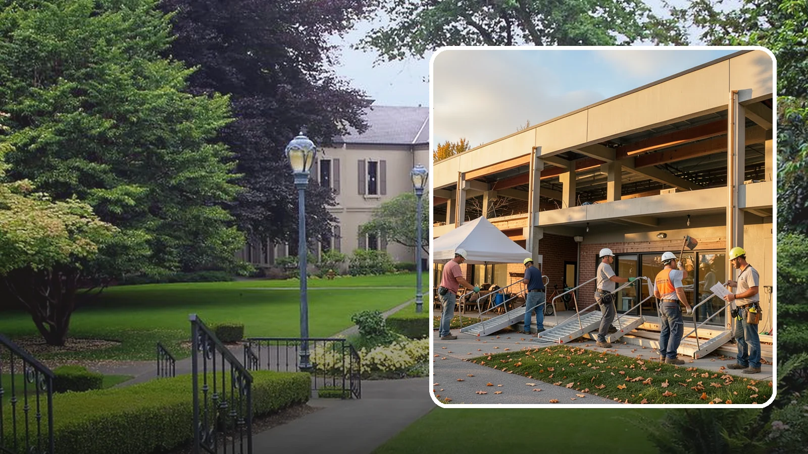 ADA Commercial Compliance in Woodinville, King County, WA - Upgrades that bring commercial properties into ADA and accessibility code compliance.
