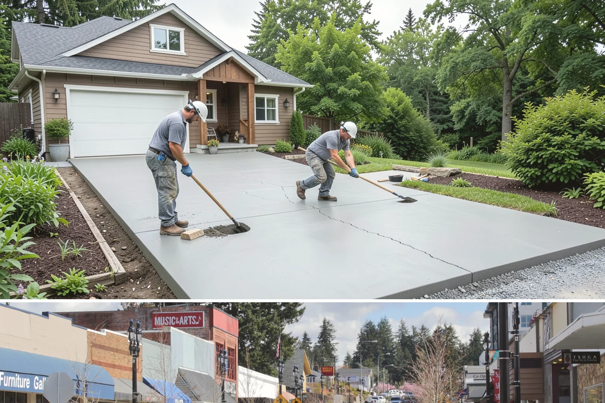 ADA Remodeling in Bothell, King County, WA - Interior ADA work proceeds comfortably through the rainy season, making fall and winter ideal for phased remodels.