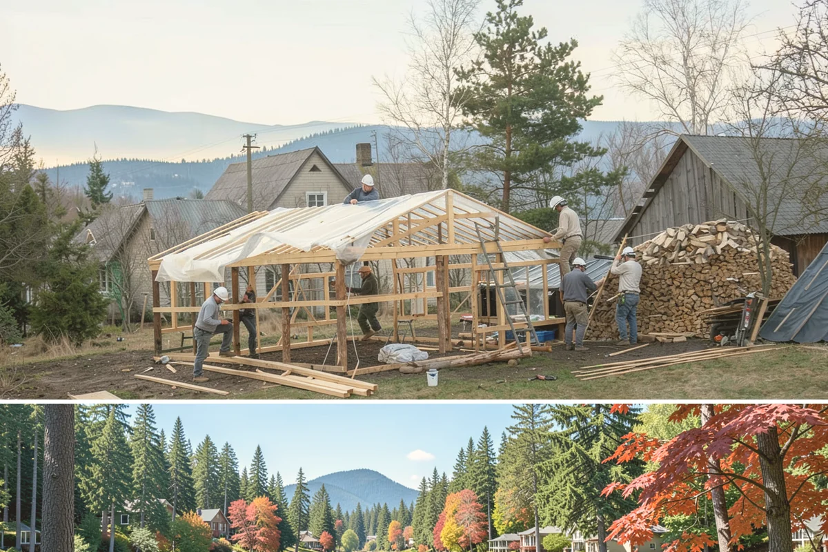 ADA Remodeling in Covington, King County, WA - Interior ADA work proceeds comfortably through the rainy season, making fall and winter ideal for phased remodels.