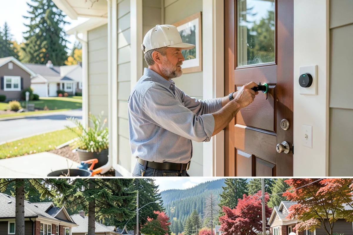 ADA Remodeling in Hunts Point, King County, WA - Interior ADA work proceeds comfortably through the rainy season, making fall and winter ideal for phased remodels.