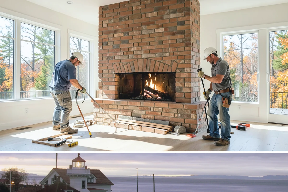 ADA Remodeling in Mukilteo, Snohomish County, WA - Interior ADA work proceeds comfortably through the rainy season, making fall and winter ideal for phased remodels.