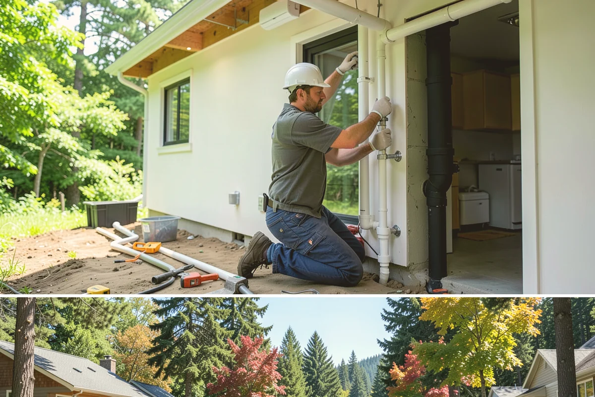 ADA Remodeling in Orting, Pierce County, WA - Interior ADA work proceeds comfortably through the rainy season, making fall and winter ideal for phased remodels.