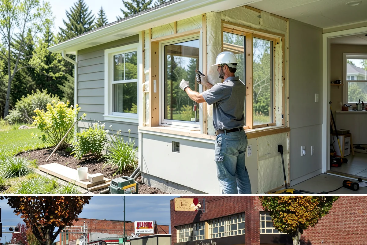 ADA Remodeling in Puyallup, Pierce County, WA - Interior ADA work proceeds comfortably through the rainy season, making fall and winter ideal for phased remodels.
