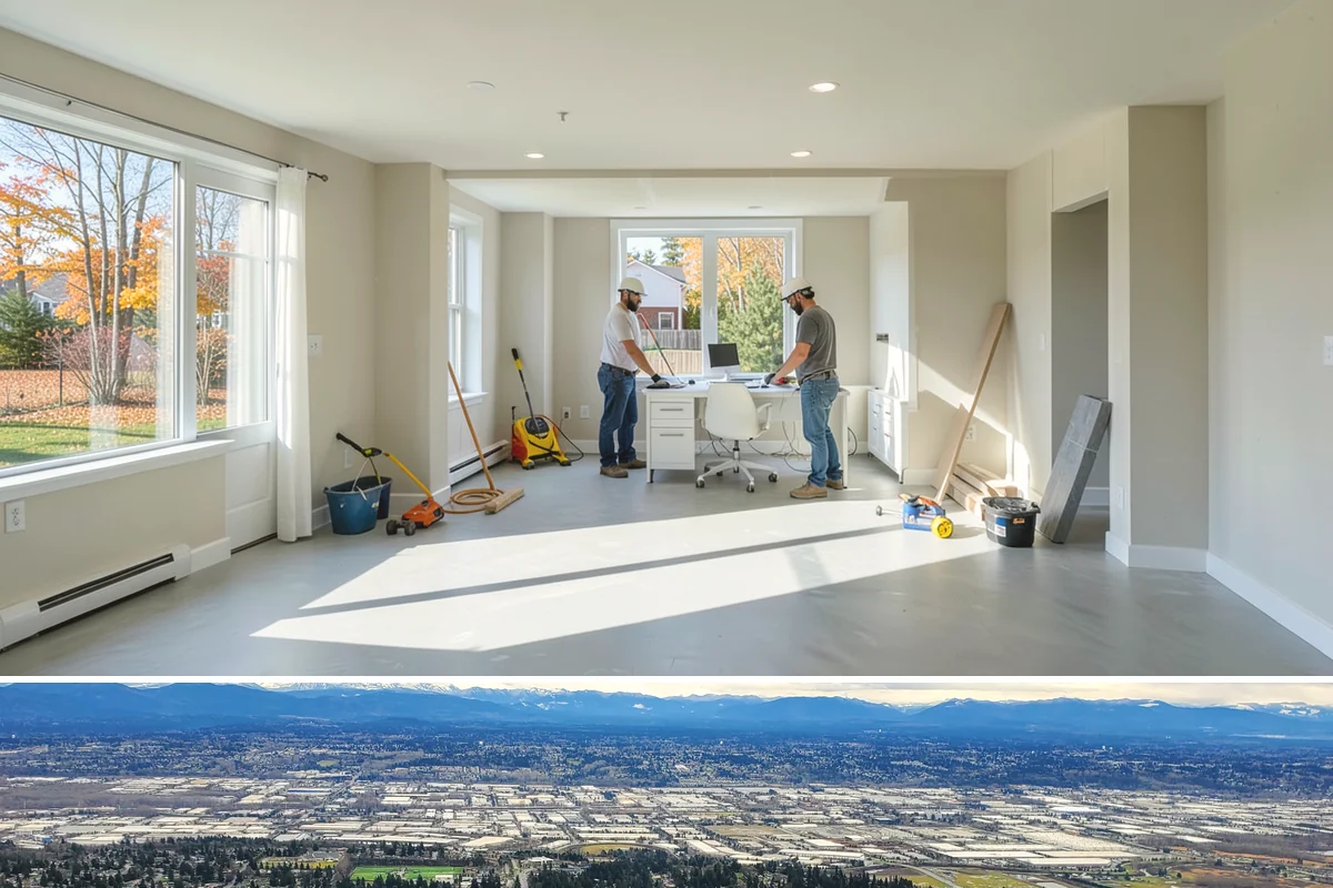 ADA Remodeling in SeaTac, King County, WA - Interior ADA work proceeds comfortably through the rainy season, making fall and winter ideal for phased remodels.