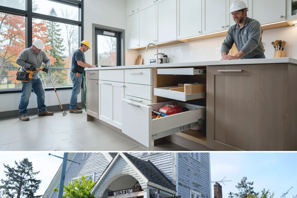 ADA Remodeling in Steilacoom, Pierce County, WA - Interior ADA work proceeds comfortably through the rainy season, making fall and winter ideal for phased remodels.