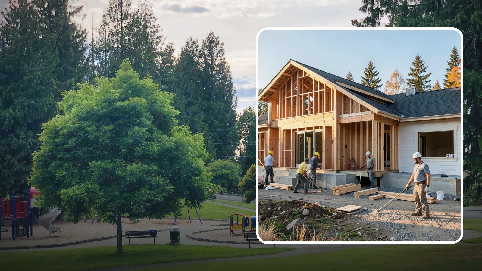 ADU Construction in Bonney Lake, Pierce County, WA - Complete ADU construction that adds a legal, self-contained living unit to your Western Washington property.