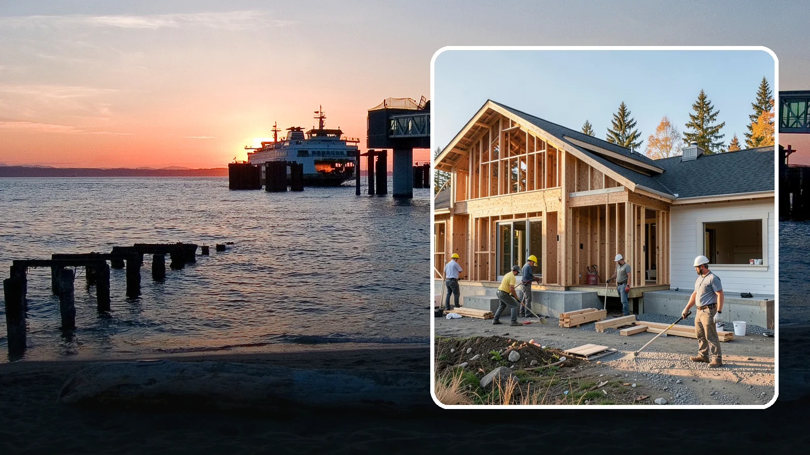 ADU Construction in Edmonds, Snohomish County, WA - Complete ADU construction that adds a legal, self-contained living unit to your Western Washington property.