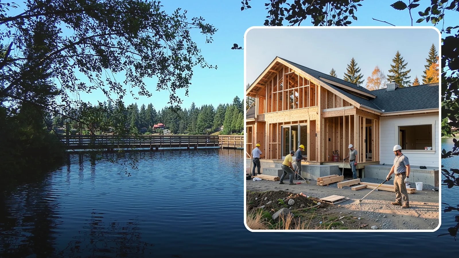 ADU Construction in Federal Way, King County, WA - Complete ADU construction that adds a legal, self-contained living unit to your Western Washington property.