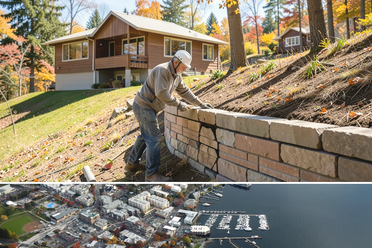 ADU Construction in Kirkland, King County, WA - Detached ADU foundations and framing progress best in the drier months, so planning permits through winter positions the build...