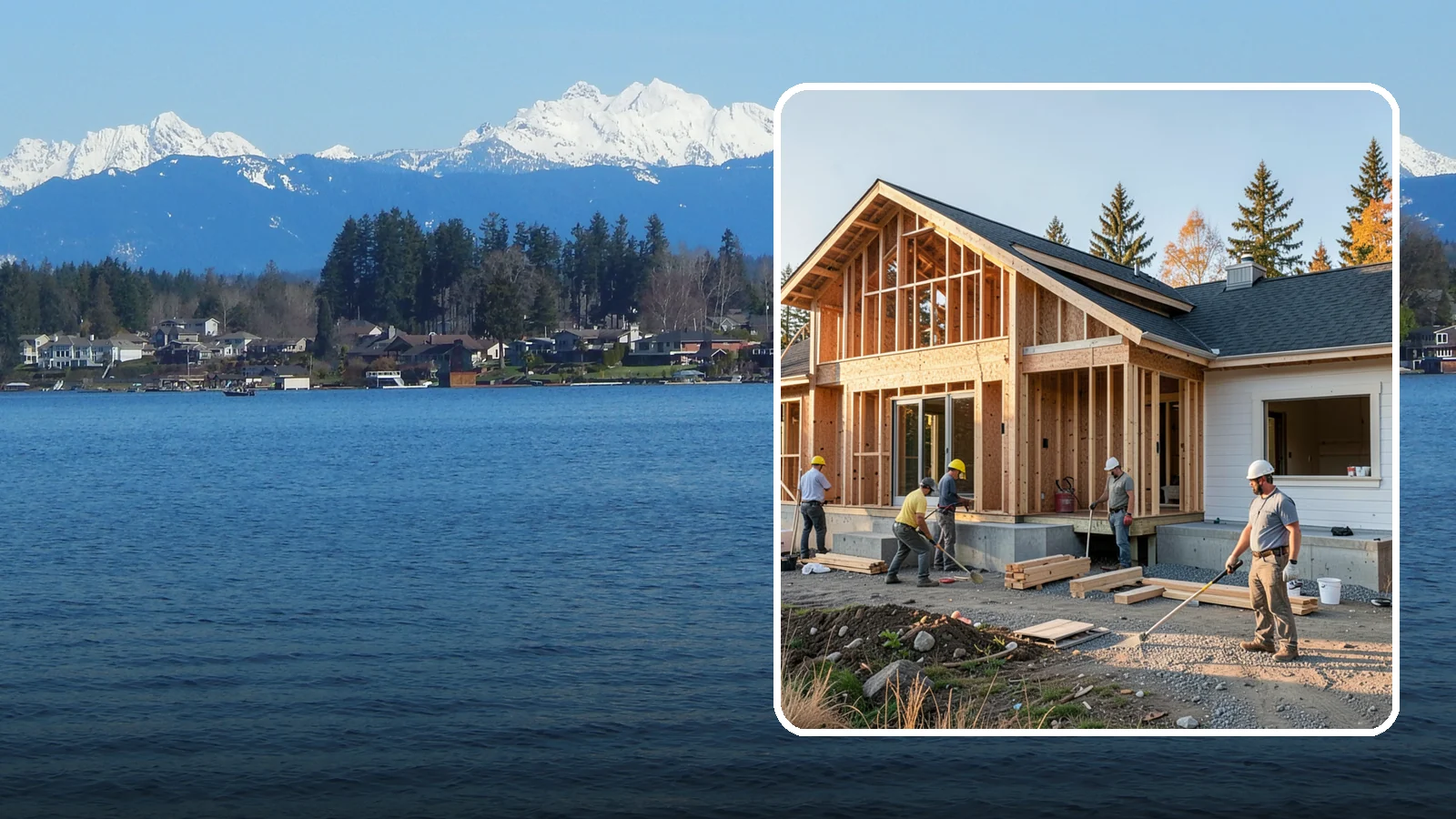 ADU Construction in Lake Stevens, Snohomish County, WA - Complete ADU construction that adds a legal, self-contained living unit to your Western Washington property.