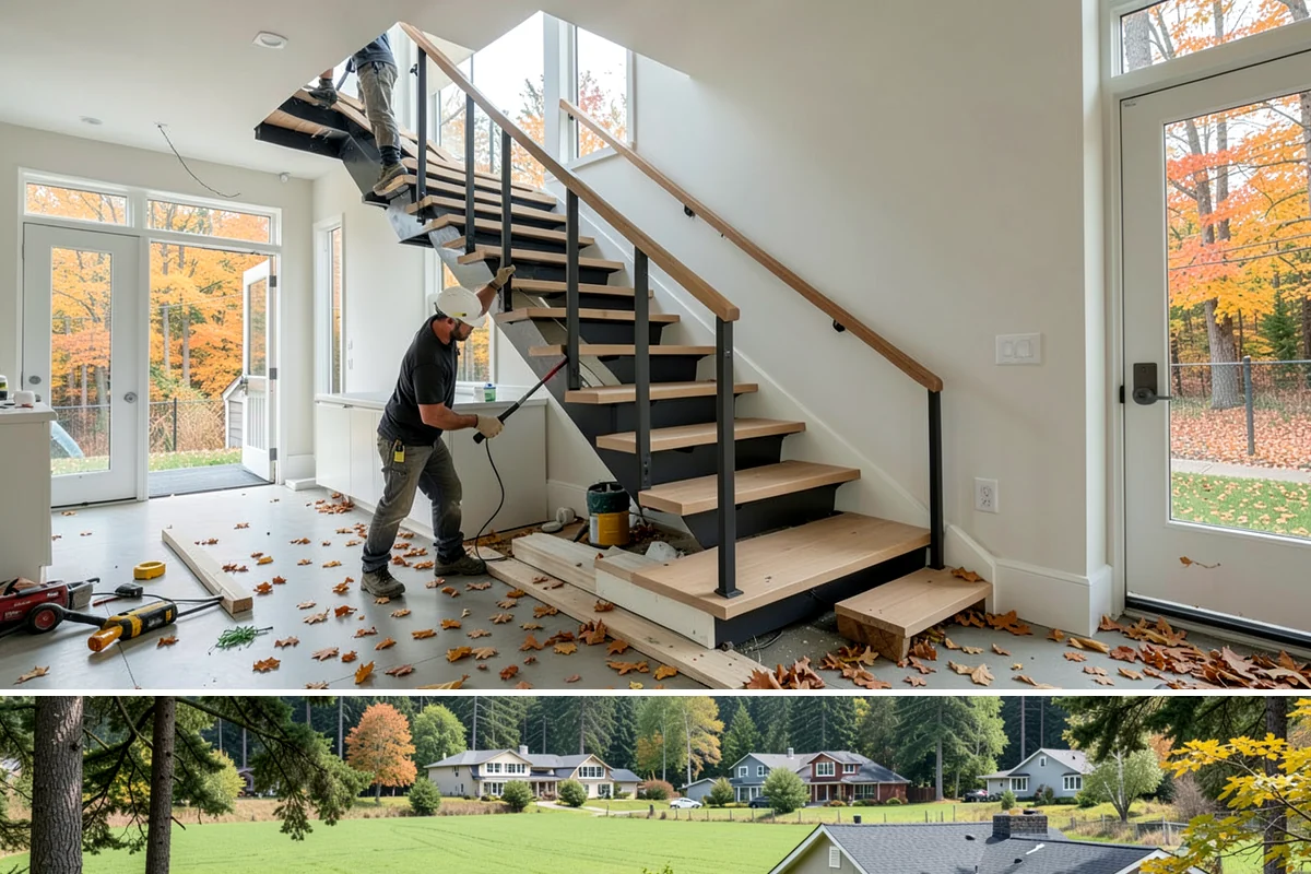 ADU Construction in Lyman, Skagit County, WA - Detached ADU foundations and framing progress best in the drier months, so planning permits through winter positions the build...