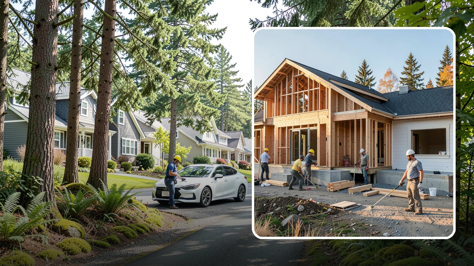 ADU Construction in Normandy Park, King County, WA - Complete ADU construction that adds a legal, self-contained living unit to your Western Washington property.