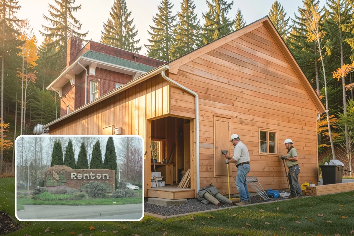 ADU Construction in Renton, King County, WA - A legal, self-contained unit on your existing lot