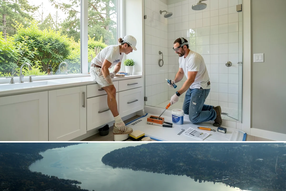 ADU Construction in Sammamish, King County, WA - Detached ADU foundations and framing progress best in the drier months, so planning permits through winter positions the build...