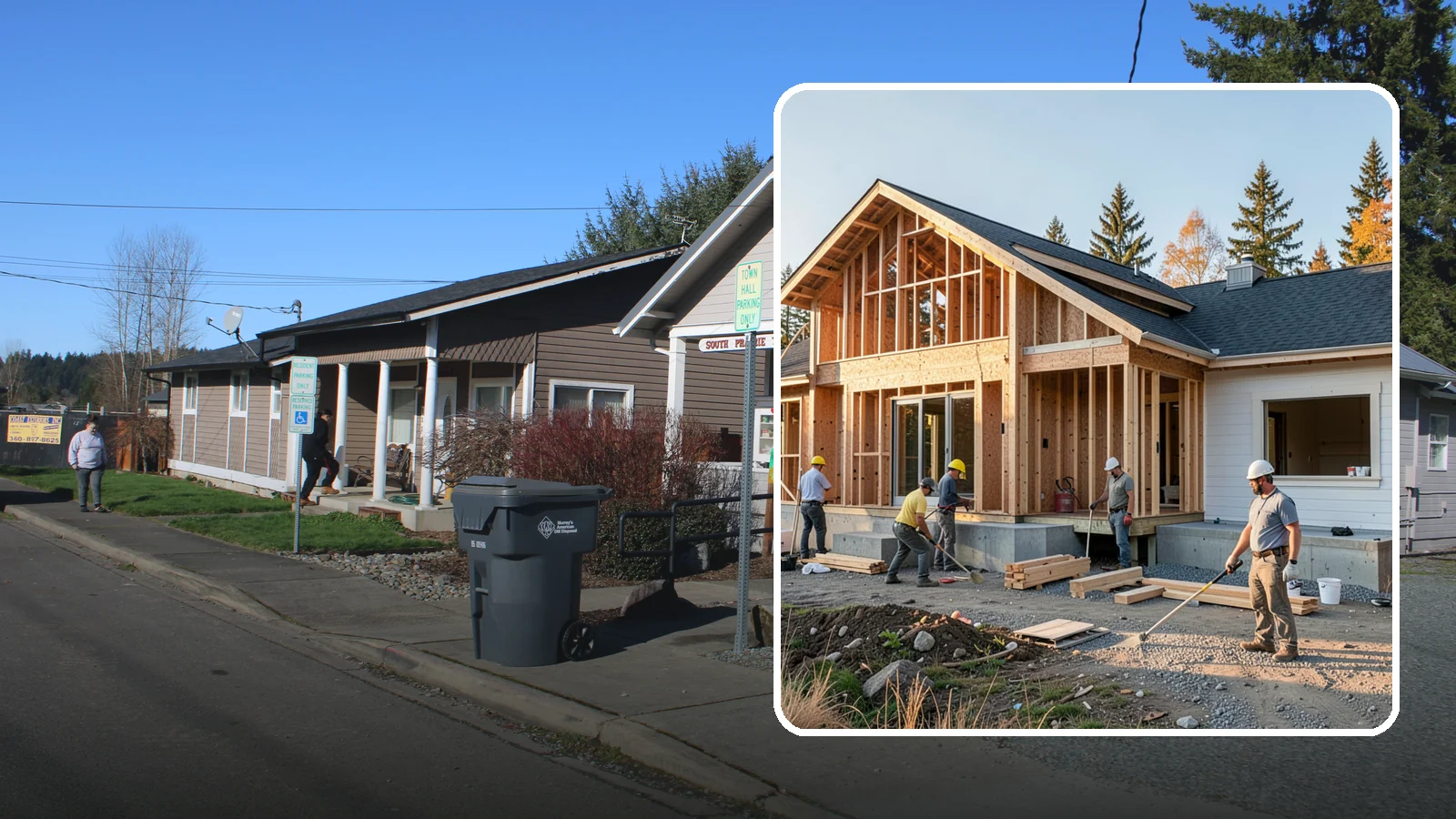 ADU Construction in South Prairie, Pierce County, WA - Complete ADU construction that adds a legal, self-contained living unit to your Western Washington property.