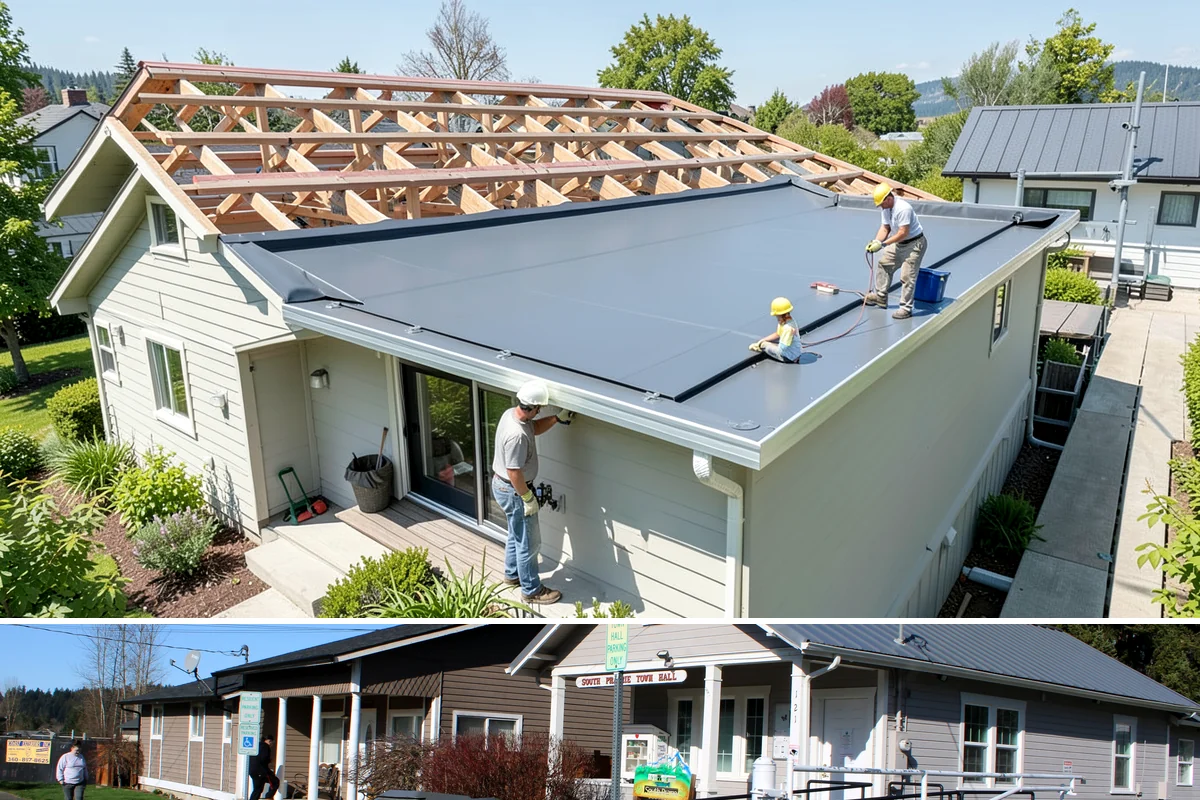 ADU Construction in South Prairie, Pierce County, WA - Detached ADU foundations and framing progress best in the drier months, so planning permits through winter positions the build...