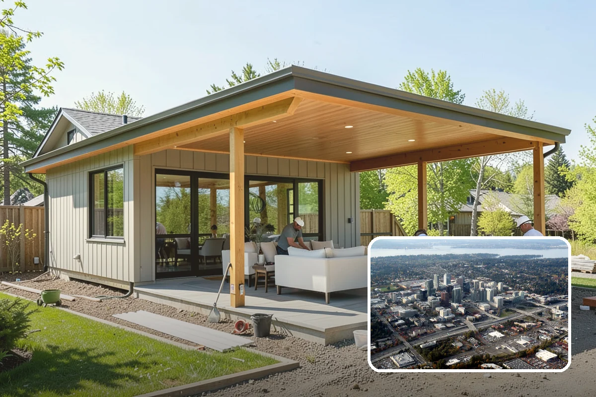 ADU Permitting in Bellevue, King County, WA - Applications prepared to local ADU standards