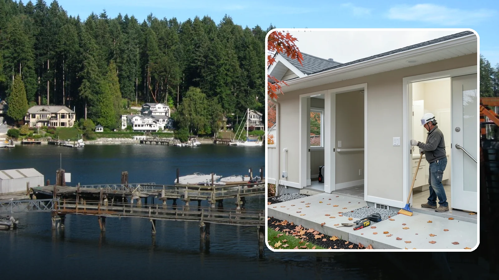 Aging-in-Place Remodeling in Gig Harbor, Pierce County, WA - We remodel homes so residents can stay comfortably and safely in place through every stage of life.