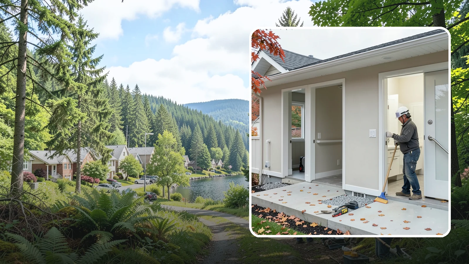 Aging-in-Place Remodeling in Lake Forest Park, King County, WA - We remodel homes so residents can stay comfortably and safely in place through every stage of life.