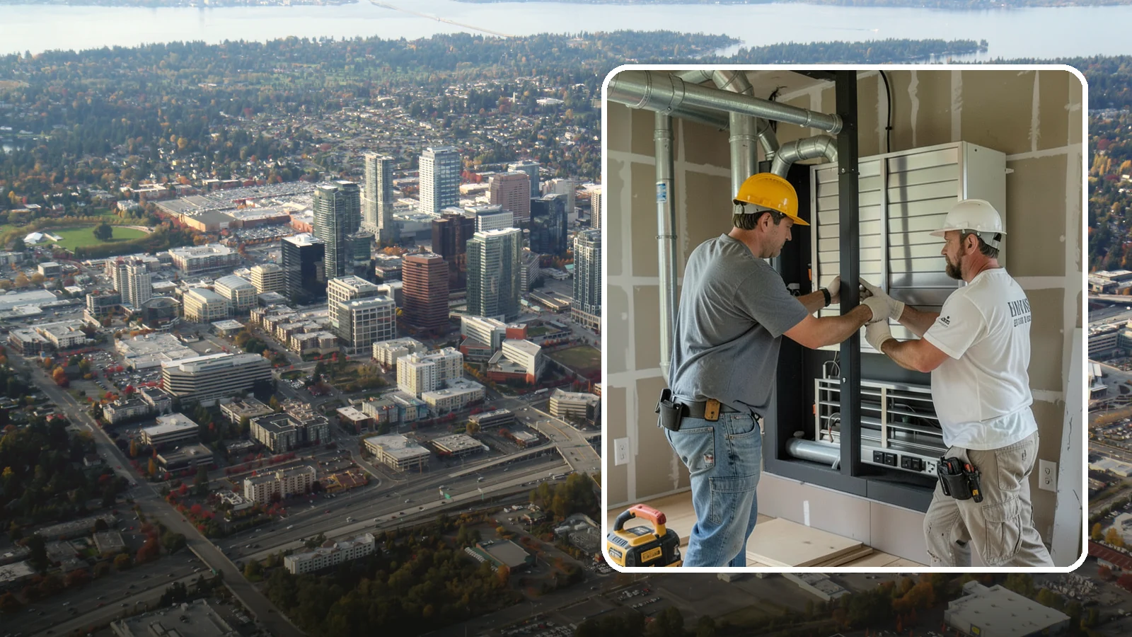 Air Handler Installation in Bellevue, King County, WA - We install and replace air handlers that circulate conditioned air throughout your home's duct system.